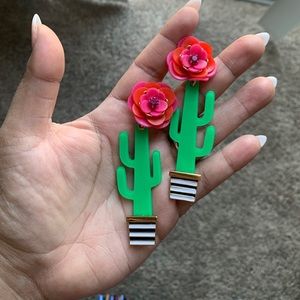Kate Spade Scenic Route Cactus Earrings